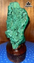 Tác Phẩm Đá Malachite Cao 17 (cm)1,08kg