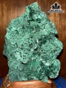 Tác Phẩm Đá Malachite Cao 20 Ngang 12 (cm)2,2kg