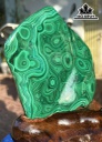 Tác Phẩm Đá Malachite Cao 21 Ngang 16 (cm)2,4kg
