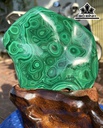 Tác Phẩm Đá Malachite Cao 21 Ngang 16 (cm)2,4kg
