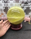 Bi Cầu Đá Thạch Anh Vàng Đường Kính 13,8 (cm) 3,35kg