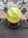 Bi Cầu Đá Thạch Anh Vàng Đường Kính 13,8 (cm) 3,35kg