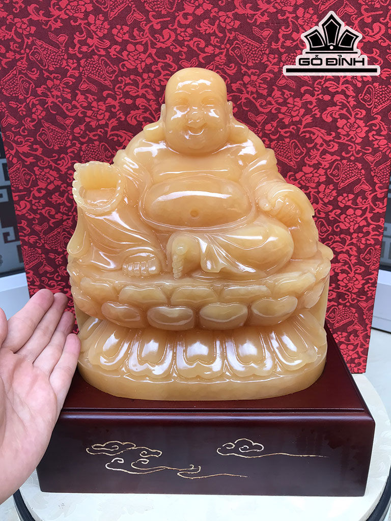 Di Lặc Đá Onyx Cao 30 Ngang 21 Sâu 12 (cm) 7,45kg