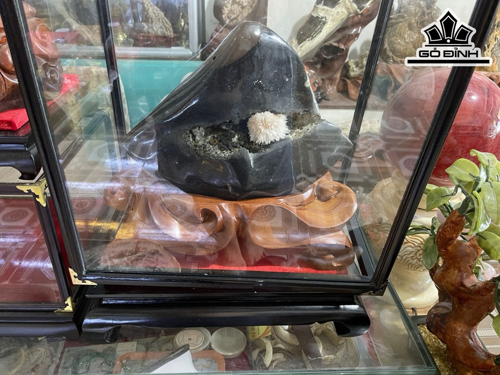 Bông Hoa Ưu Đàm Đá Trầm Tích Cao 33 Ngang 33 (cm) 13,5kg