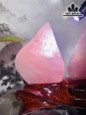 Tác Phẩm Đá Thạch Anh Hồng Cao 19 Ngang 22 (cm) 2kg