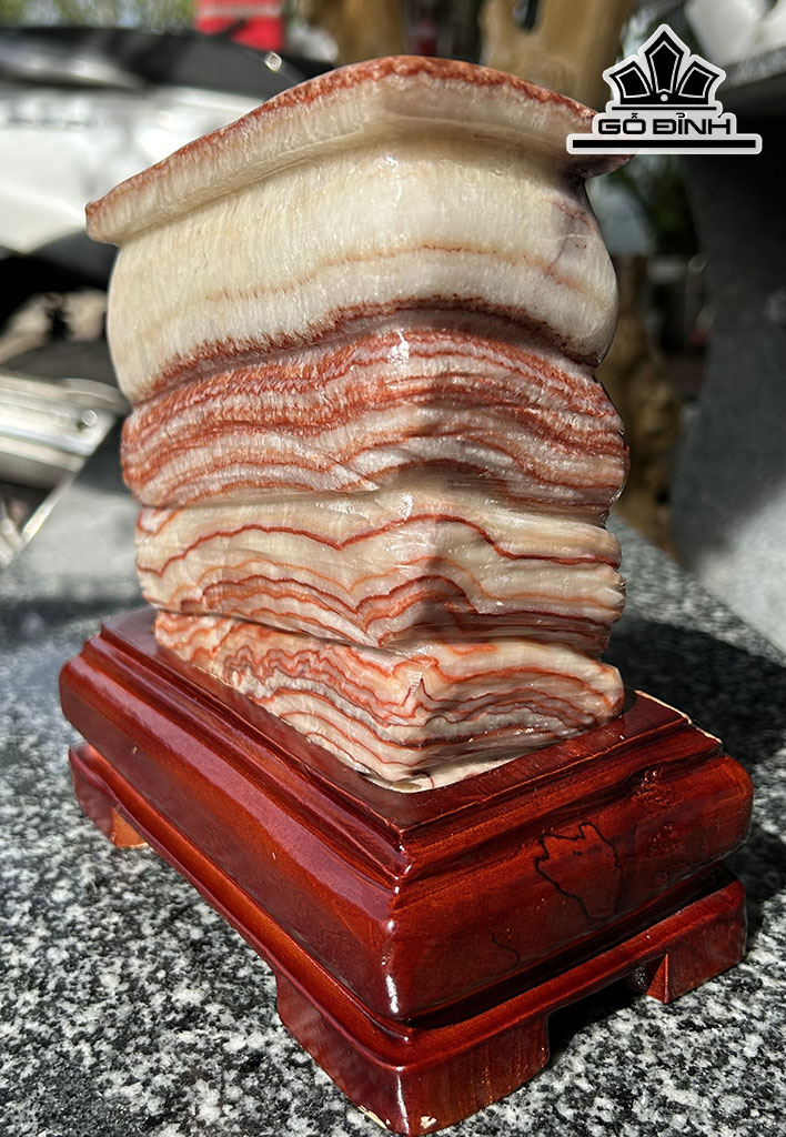 Đá Thịt Heo (Canxit) Cao 19 Ngang 18 (cm) 3,34kg