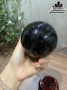 Bi Cầu Đá Thạch Anh Đen Đường Kính Hạt 8,3 (cm) 0,8kg