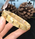 Vòng Tay Đá Thạch Anh Tóc Vàng  31,9gr
