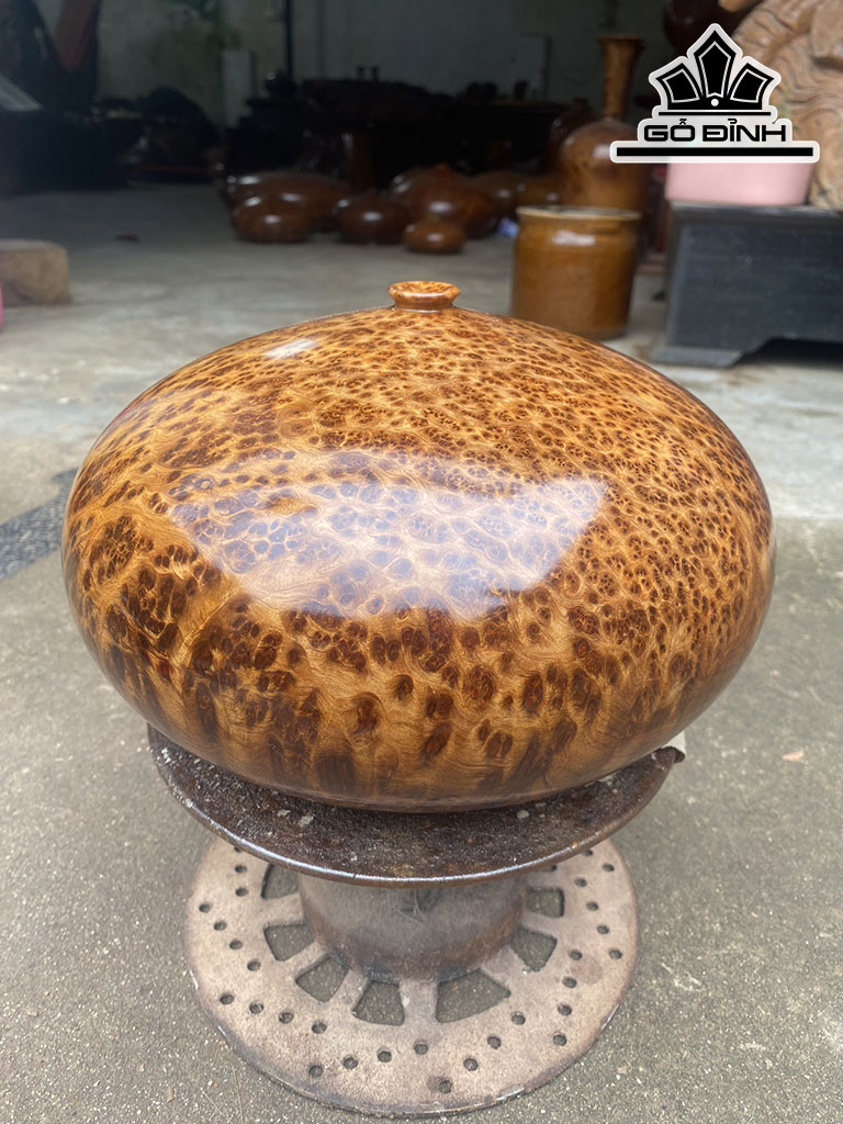 Chum Phú Quý Gỗ Ngọc Am Cao 16 Đường Kính 26 (cm)