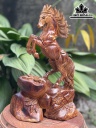 Tượng Ngựa Phong Thủy (Nhất Mã Phi Thiên) Gỗ Cẩm Cao 38 Ngang 22 Sâu 11 (cm)