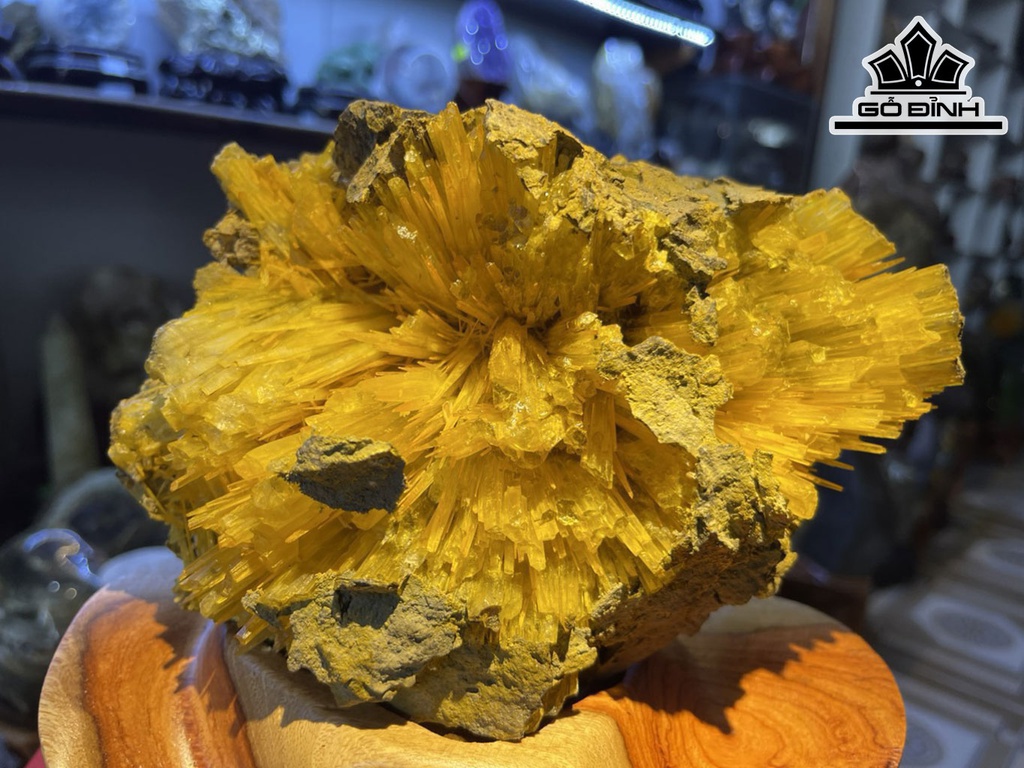 Bông Hoa Ưu Đàm Đá Trầm Tích Cao 22 (cm) 3,1kg
