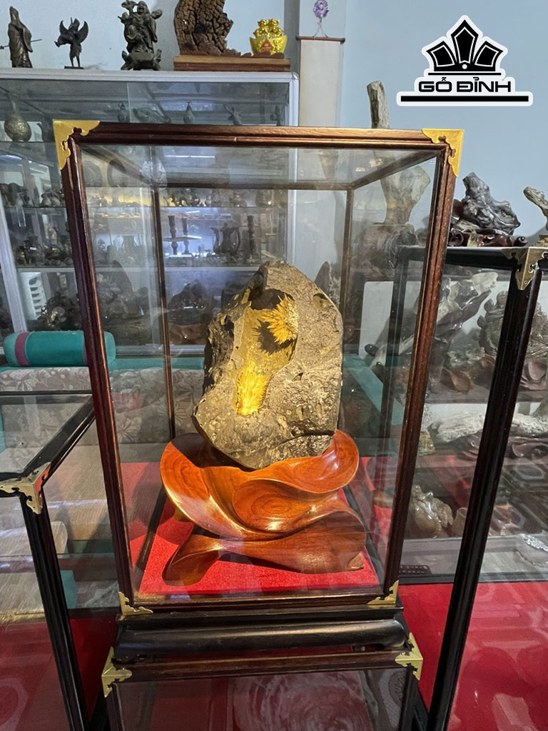 Bông Hoa Ưu Đàm Đá Trầm Tích Cao 31 (cm) 5,8kg