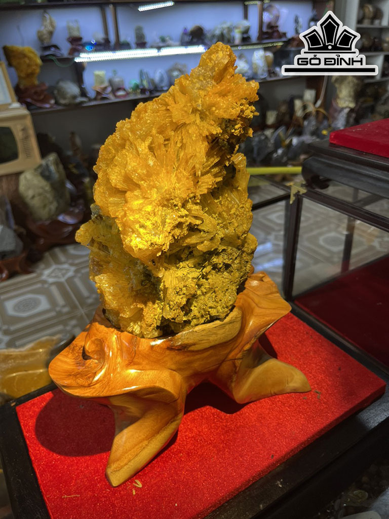 Bông Hoa Ưu Đàm Đá Trầm Tích Cao 34 (cm) 5kg