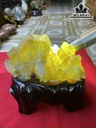 Tinh Thể Đá Thạch Anh Vàng Cao 15 Ngang 15 (cm) 1,4kg
