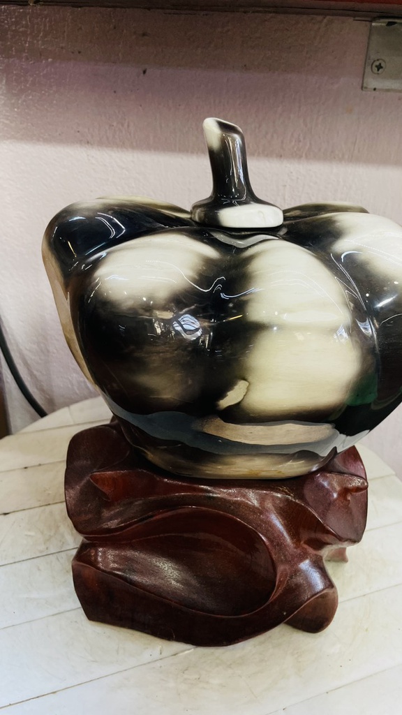 Bí Ngô Gỗ Hóa Ngọc Cao 30 Ngang 22(cm) 11,5kg