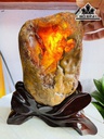 Tác Phẩm Đá Mã Não Cao 30 Ngang 15 (cm) 4,7kg