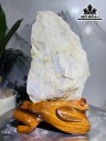 Tinh Thể Đá Thạch Anh Trắng Cao 30 Ngang 19 (cm) 3,4kg
