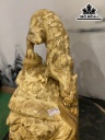 Tượng Hổ Phong Thủy Gỗ Nu Nghiến Cao 31 Ngang 12 Sâu 17 (cm)