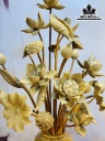 Bình Hoa Sen Phú Quý Gỗ Ngọc Am Cao 125 Ngang 60 Sâu 52 (cm)