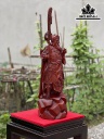 Tượng Quan Công Gỗ Tử Đàn Cao 60 Ngang 22 Sâu 20 (cm)