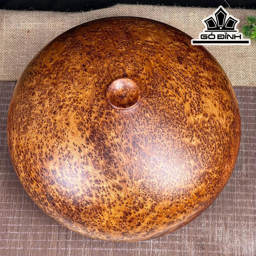 Chum Phú Quý Gỗ Nu Ngọc Am Cao 23 Đường Kính 36 (cm)