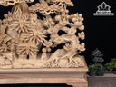 Cây Tùng Bốn Mùa Phú Quý Gỗ Ngọc Am Cao 67 Ngang 65 Sâu 30 (cm)