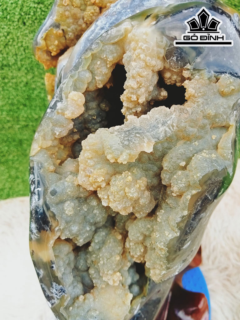 Tác Phẩm Đá Ngọc Can Thạch Cao 43 Ngang 22 (cm) 12kg