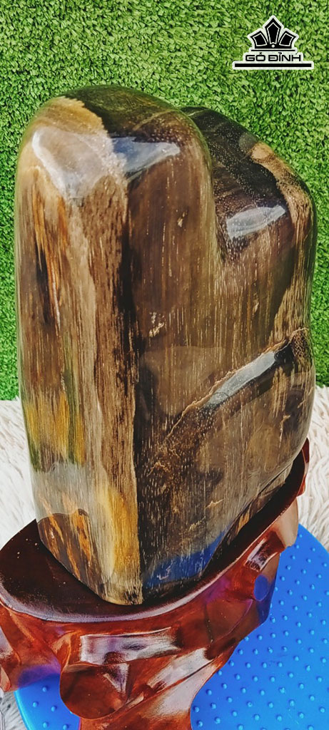 Tác Phẩm Gỗ Hóa Thạch Cao 37 Ngang 13 (cm) 8kg