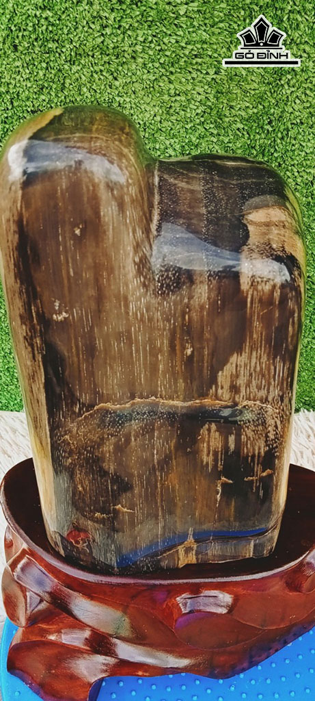 Tác Phẩm Gỗ Hóa Thạch Cao 37 Ngang 13 (cm) 8kg