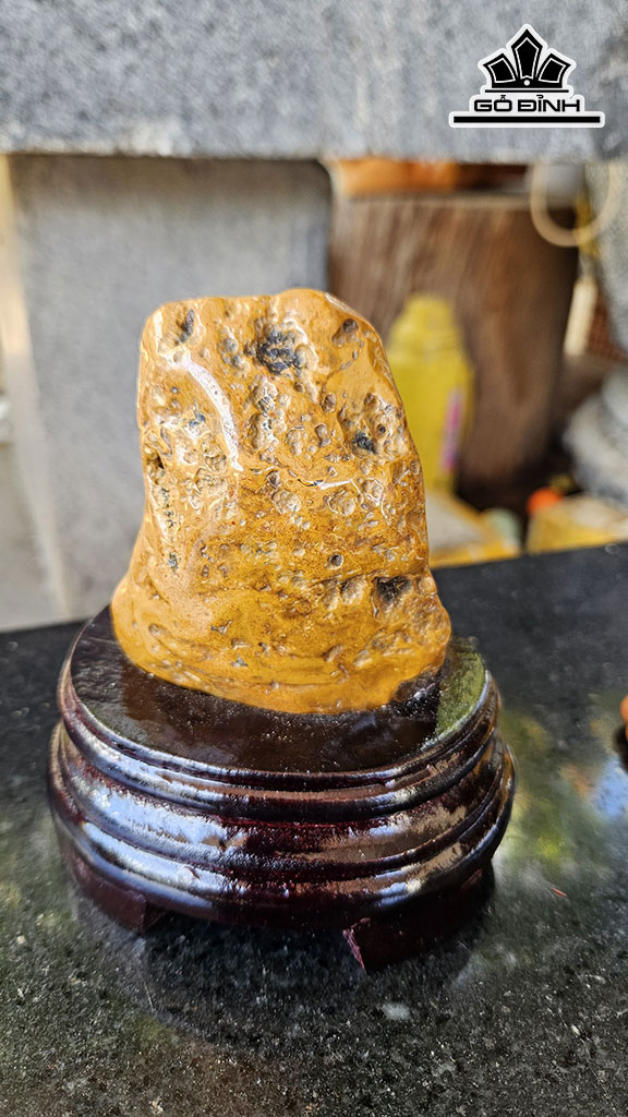 Tượng Di Lặc Đá Mã Não Cao 14 Ngang 7 (cm) 900gram