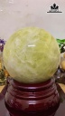 Bi Cầu Đá Thạch Anh Vàng Đường Kính Hạt 16 (cm) 16cts 6,36kg