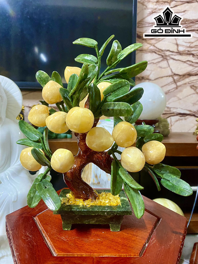 Cây Đào Đá Ngọc Hoàng Long Cao 33 (cm)