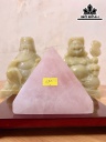 Kim Tự Tháp Đá Thạch Anh Hồng Cao 8 Ngang 11 (cm) 1,46kg