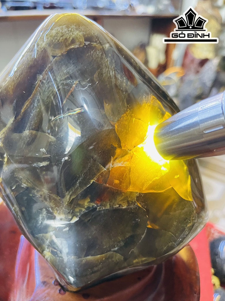 Tác Phẩm Gỗ Hóa Thạch Cao 29 (cm) 4,8kg