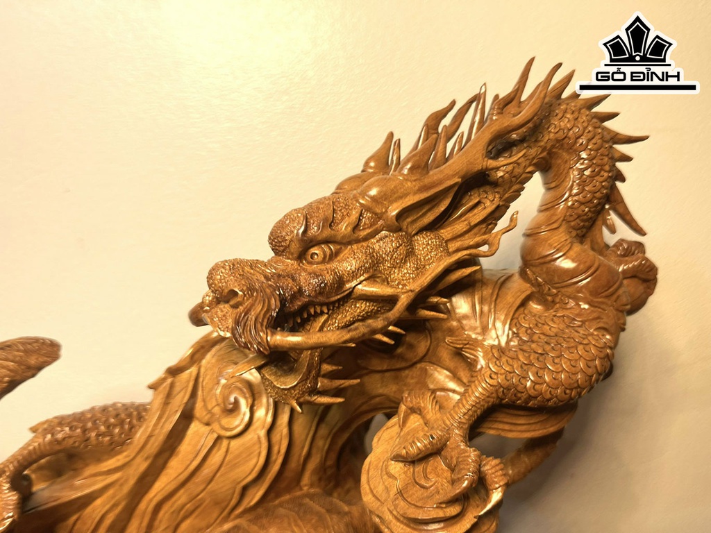 Bộ 12 Con Giáp Gỗ Bách Xanh Cao 38 Ngang 108 Sâu 22 (cm)