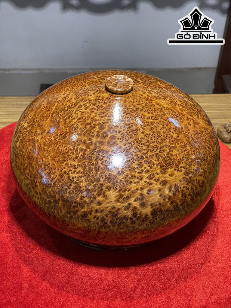 Chum Phú Quý Gỗ Nu Ngọc Am Cao 22 Đường Kính 31 (cm)