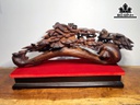 Tượng Như Ý Bốn Mùa Gỗ Trắc Cao 35 Ngang 65 Sâu 20 (cm)