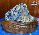 Tác Phẩm Đá Malachite Cao 8 Ngang 12 (cm)  0.53kg