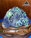 Tác Phẩm Đá Malachite Cao 8 Ngang 12 (cm)  0.53kg