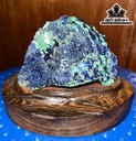 Tác Phẩm Đá Malachite Cao 8 Ngang 12 (cm)  0.53kg