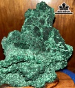 Tác Phẩm Đá Malachite Cao 16 Ngang 15 (cm)  1,04kg