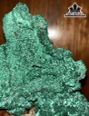 Tác Phẩm Đá Malachite Cao 16 Ngang 15 (cm)  1,04kg