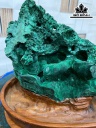 Tác Phẩm Đá Malachite Cao 17 Ngang 15 (cm)  2,2kg