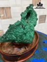 Tác Phẩm Đá Malachite Cao 17 Ngang 15 (cm)  2,2kg