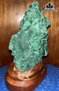 Tác Phẩm Đá Malachite Cao 20 Ngang 12 (cm)  2,2kg