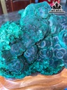 Tác Phẩm Đá Malachite Cao 20 Ngang 22 (cm)  4,6kg
