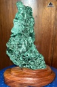 Tác Phẩm Đá Malachite Cao 21 (cm)  1,3kg