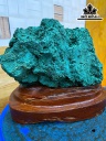 Tác Phẩm Đá Malachite Cao 24 Ngang 19 (cm)  4,5kg