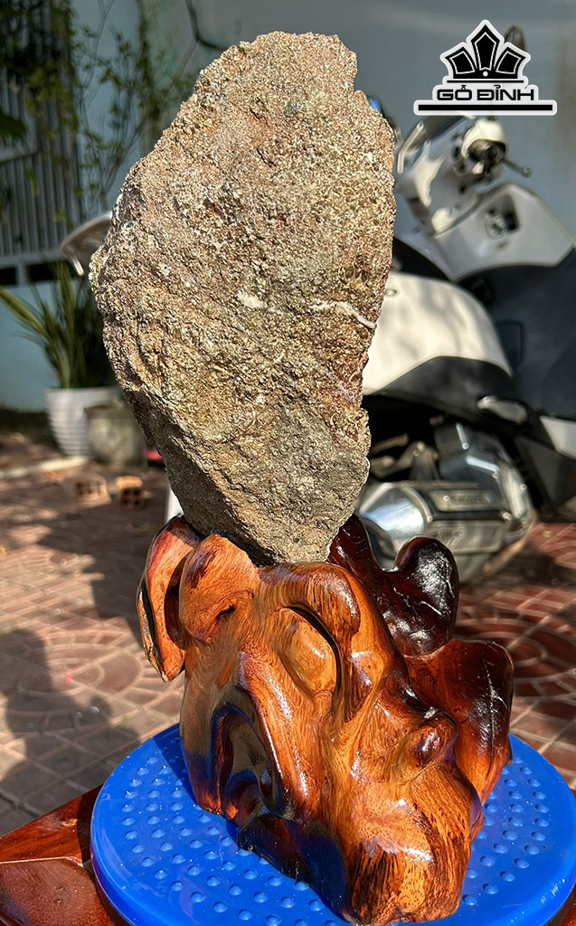 Vàng Găm Tinh Thể Đá Pyrite Cao 36 Ngang 20 (cm) 10,2kg
