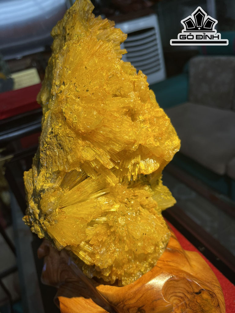 Bông Hoa Ưu Đàm Đá Trầm Tích Cao 34 (cm) 5kg